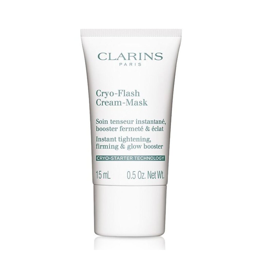 🌷New🌷 CLARINS Paris Cryo-Flash Cream Mask, Travel size: 15 mL, 0.5 oz. - Picture 1 of 7